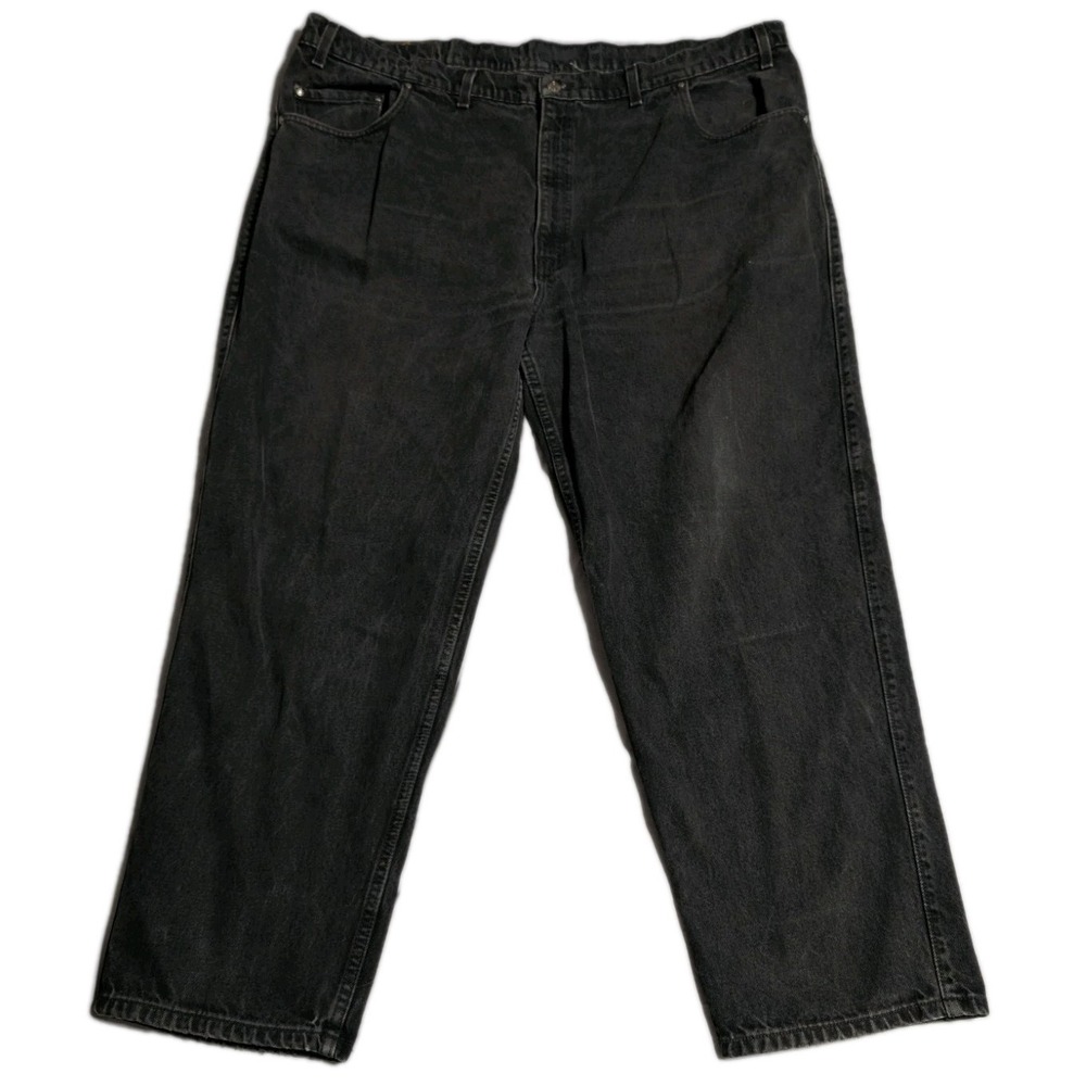 Vintage 1998 Levi's 545 Loose Fit Jeans Mens 48x30 Black Denim Y2K Pants
